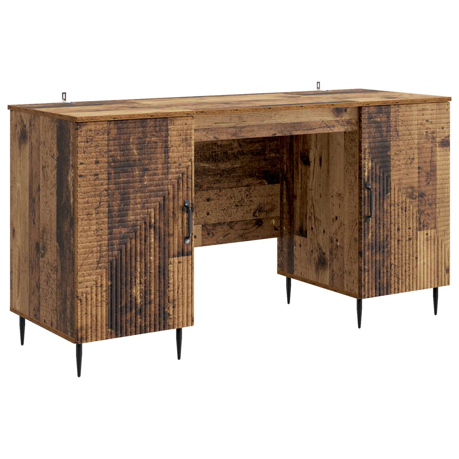Stol s policom Staro drvo 142,5 x 50 x 75 cm Konstruirano drvo