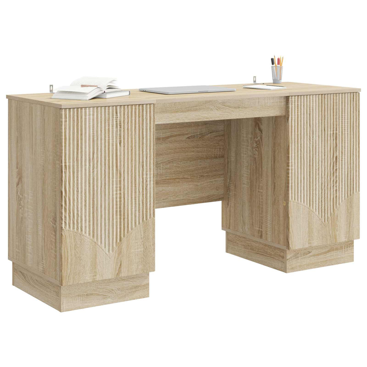 Stol Hrast sonoma 142,5 x 50 x 75 cm Konstruirano drvo
