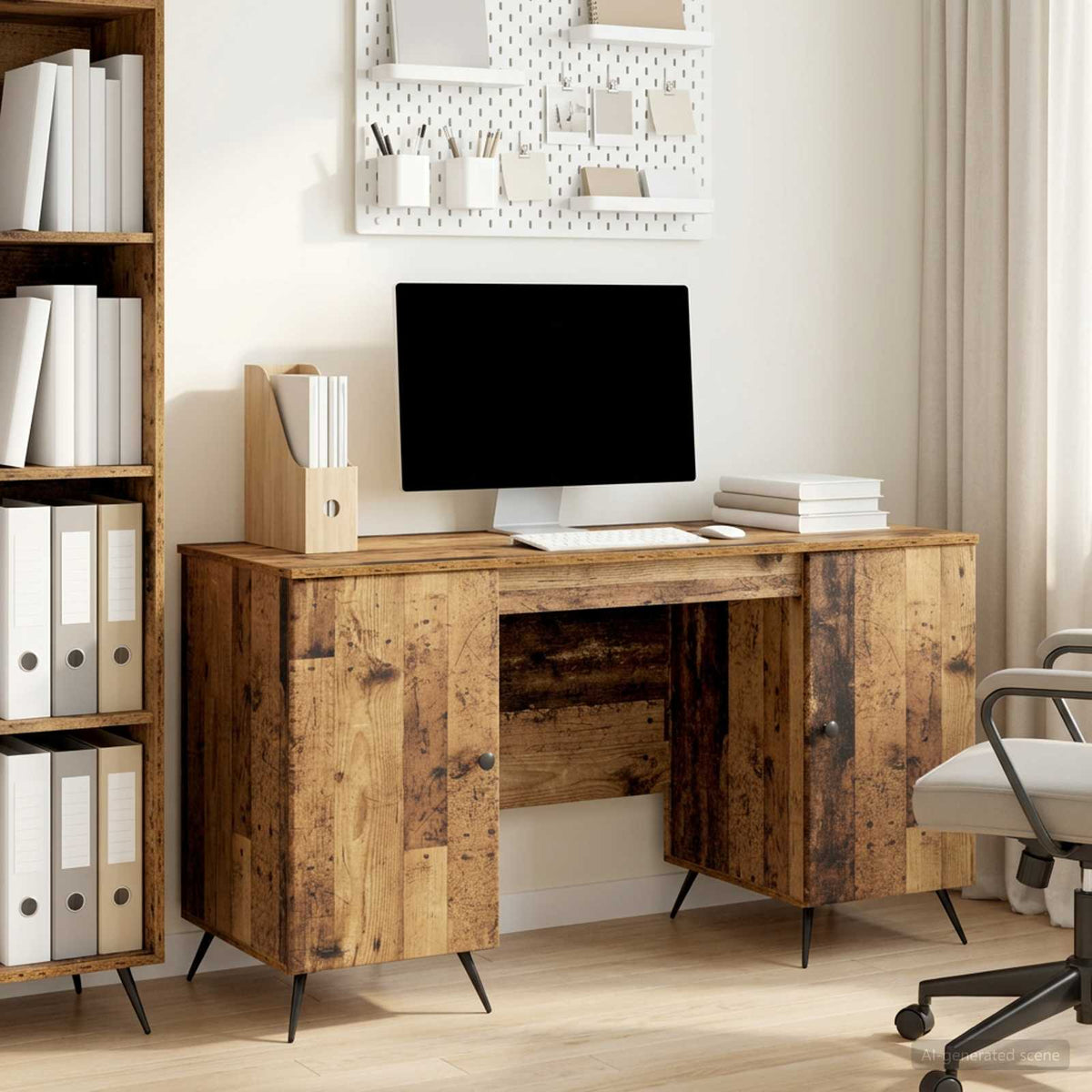 Stol Staro drvo 142,5 x 50 x 75 cm Konstruirano drvo