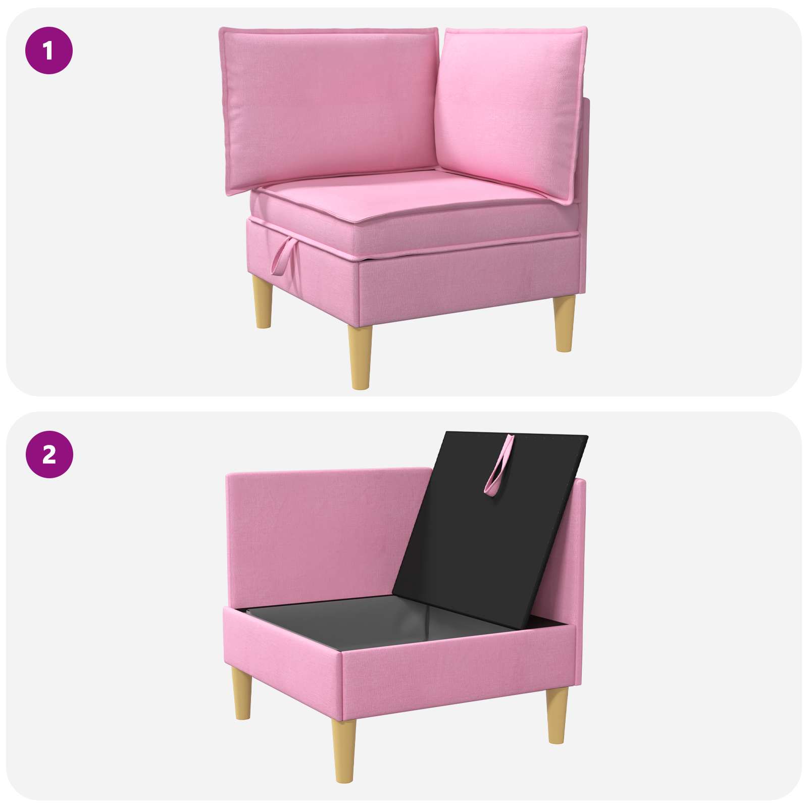 Sofa s pohranom Tkanina