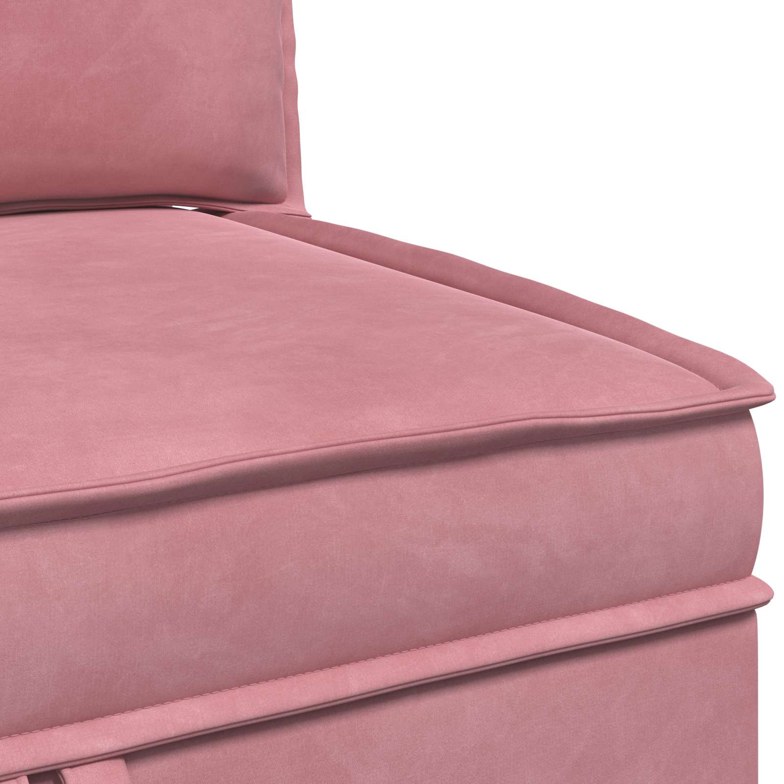 Sofa s pohranom Ružičasta Baršun