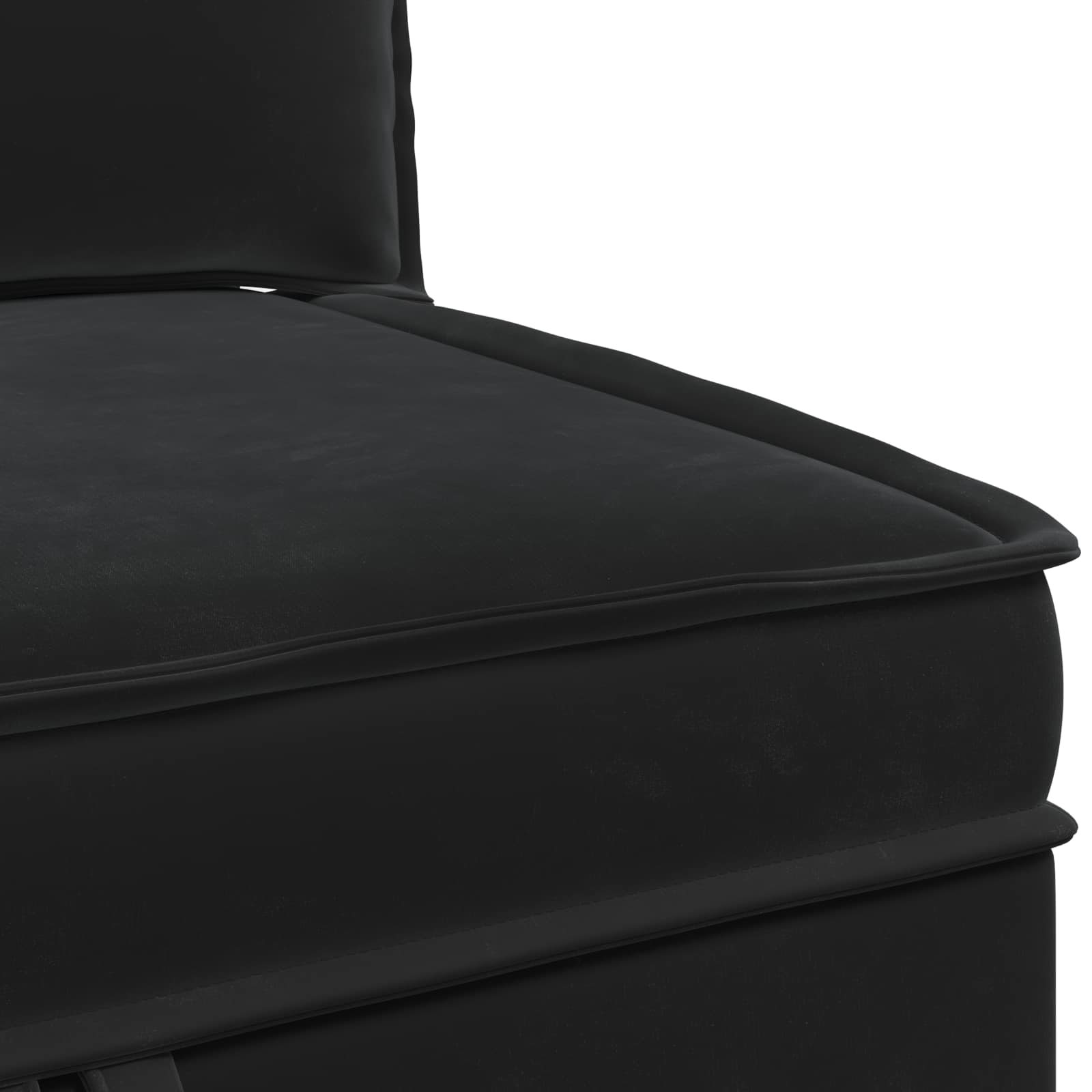 Sofa s pohranom Crna Baršun