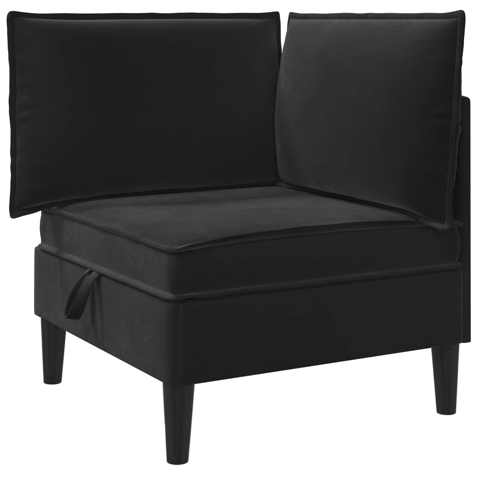 Sofa s pohranom Crna Baršun