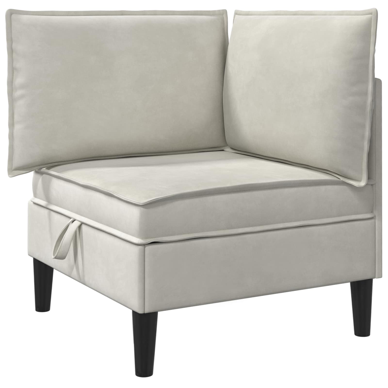 Sofa s pohranom Krem Baršun