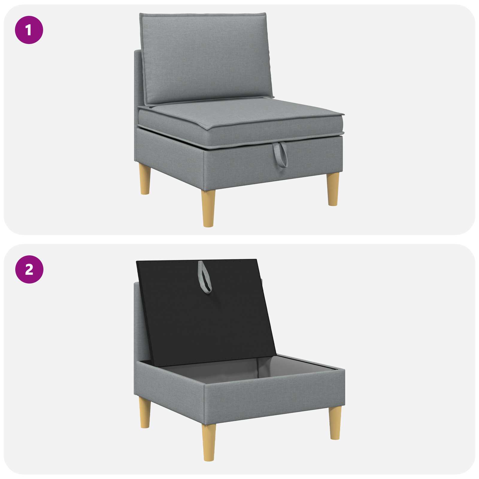 Sofa s pohranom Tkanina