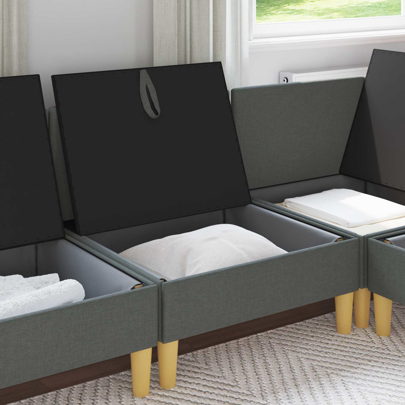 Sofa s pohranom Tkanina