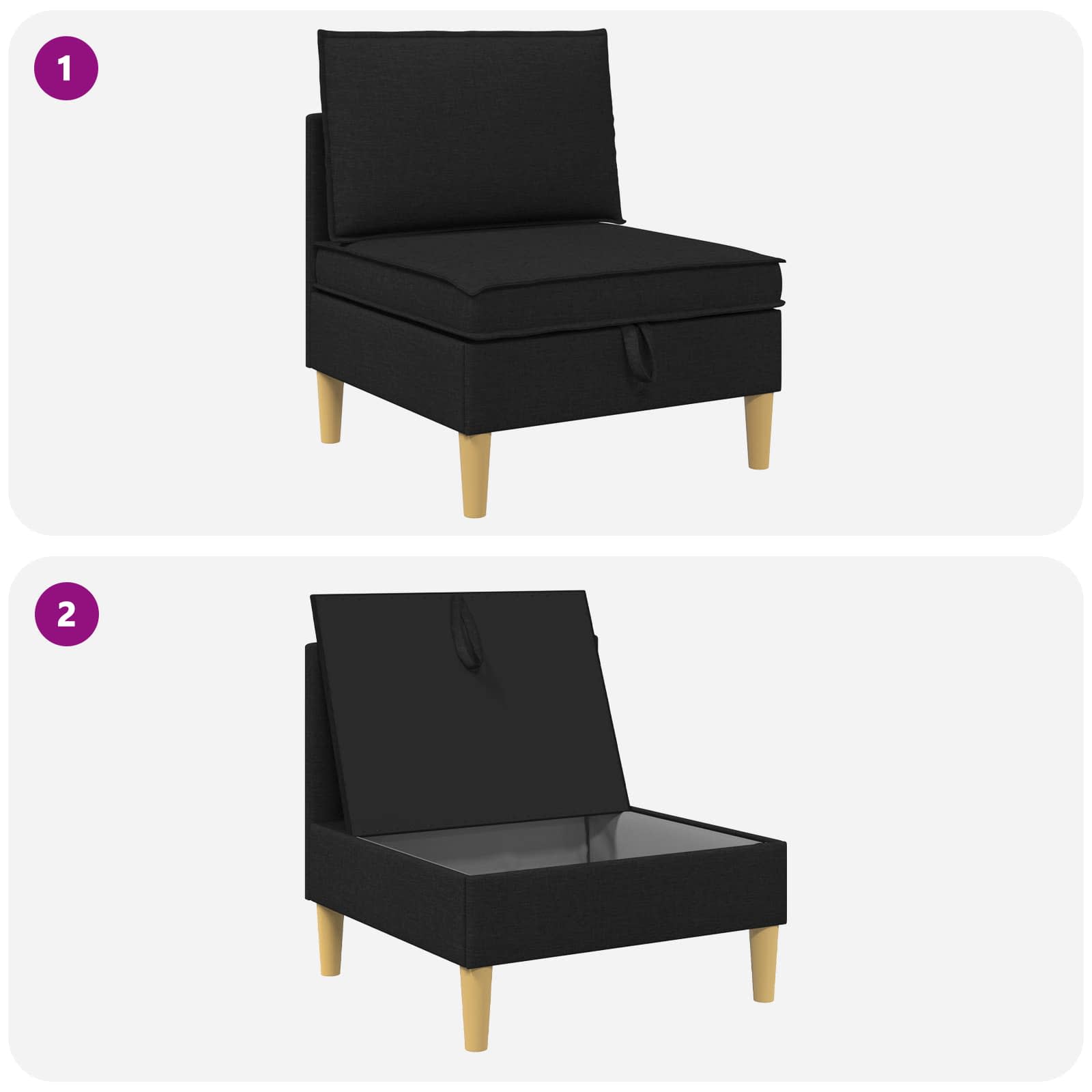 Sofa s pohranom Tkanina