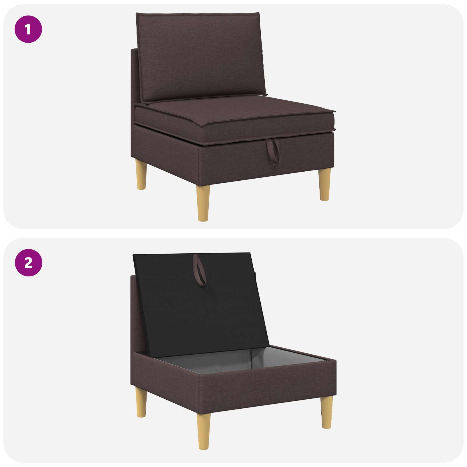Sofa s pohranom Tkanina