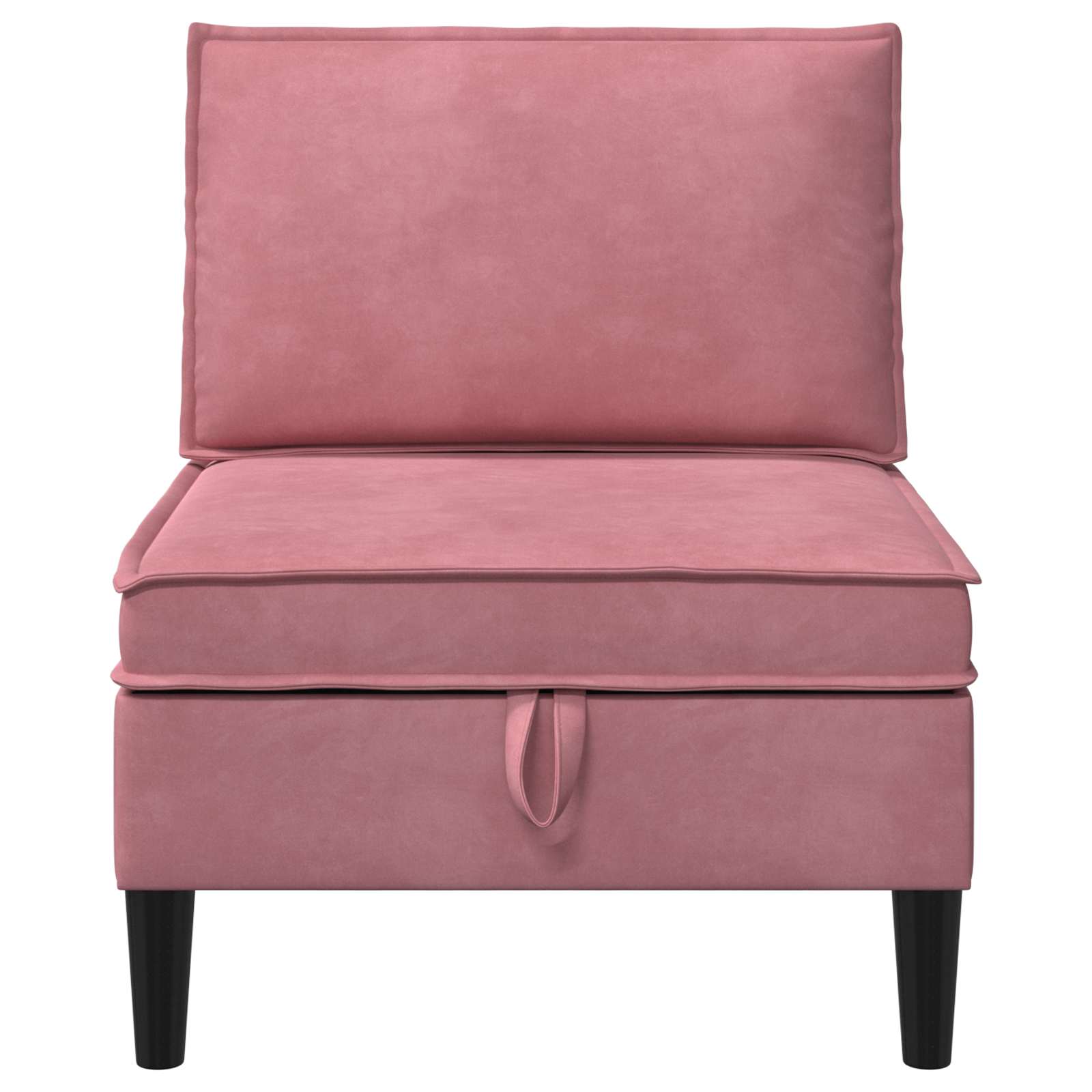Sofa s pohranom Ružičasta Baršun