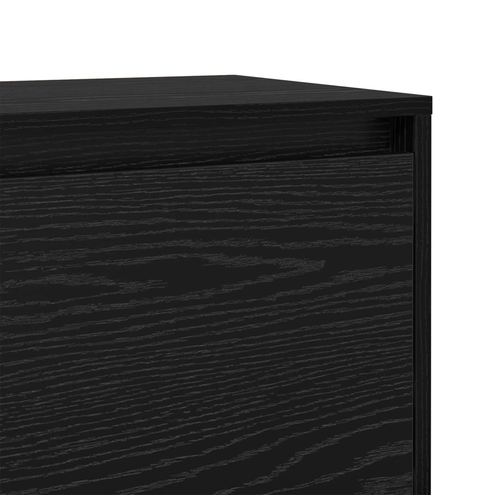 Noćni ormar Crni hrast 45 x 34 x 44,5 cm Konstruirano drvo