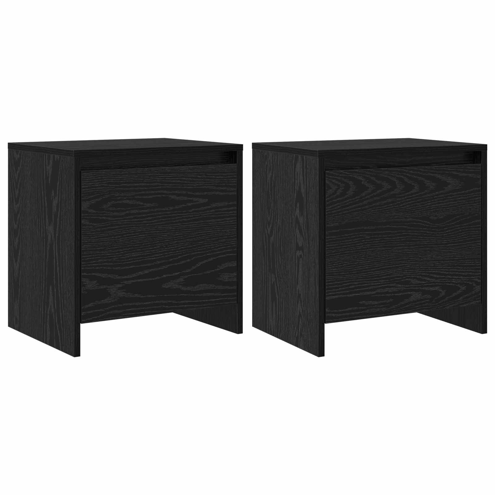 Noćni ormar Crni hrast 45 x 34 x 44,5 cm Konstruirano drvo