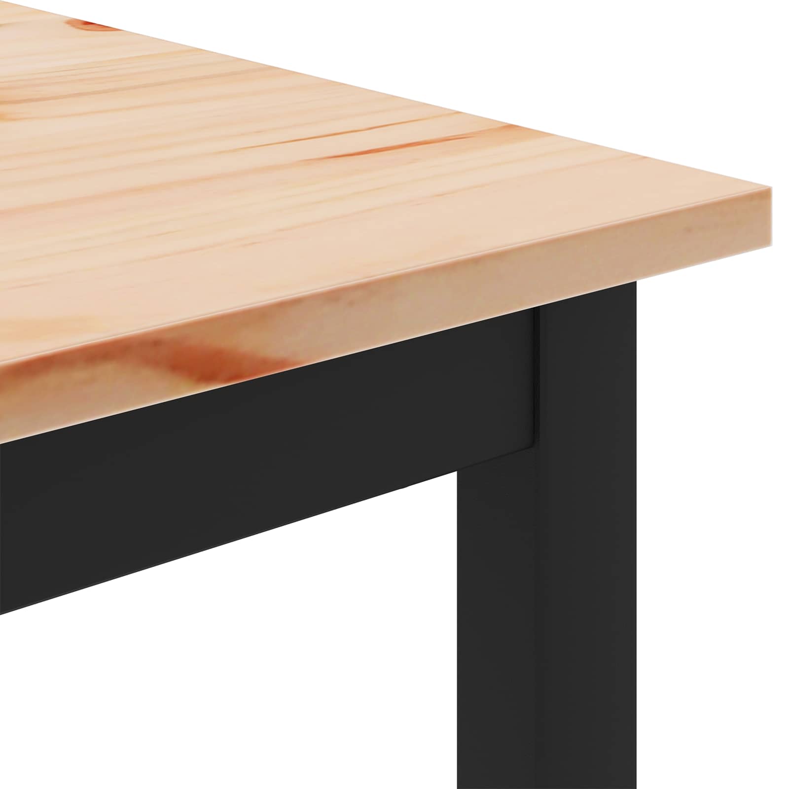 Kava Stol Prirodna 80 x 80 x 45 cm Čvrsto borovo drvo