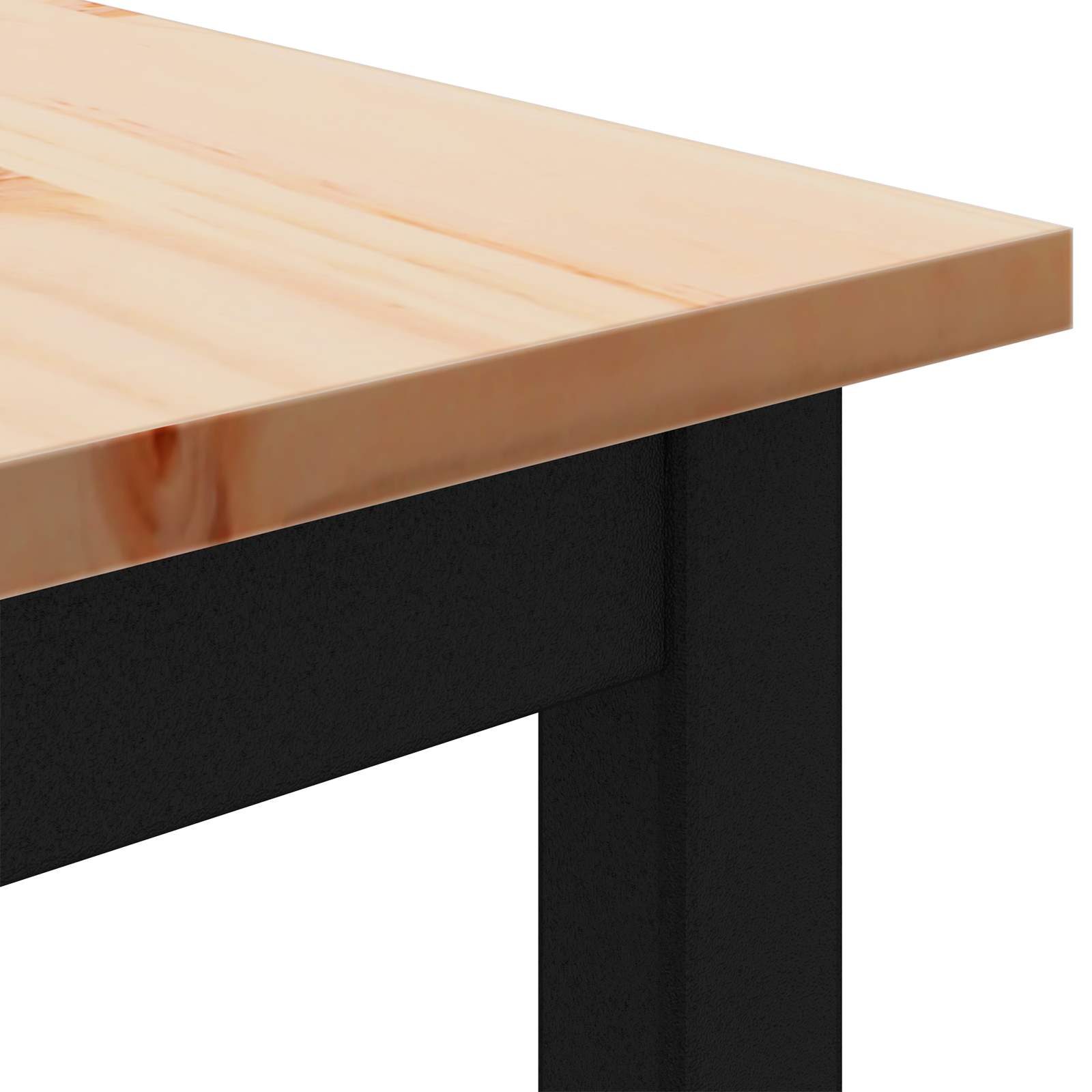 klupa Prirodna 160 x 35 x 45 cm Čvrsto borovo drvo