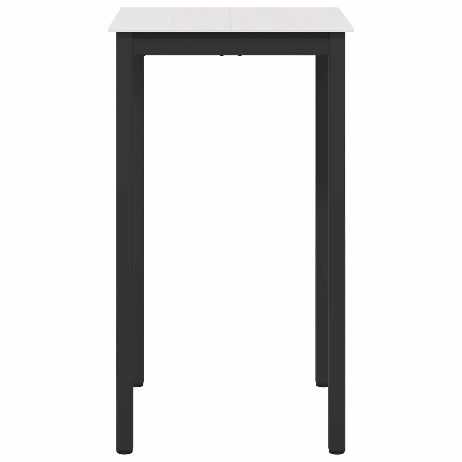 Stol za bar Bijelo 60 x 60 x 105 cm Čvrsto borovo drvo