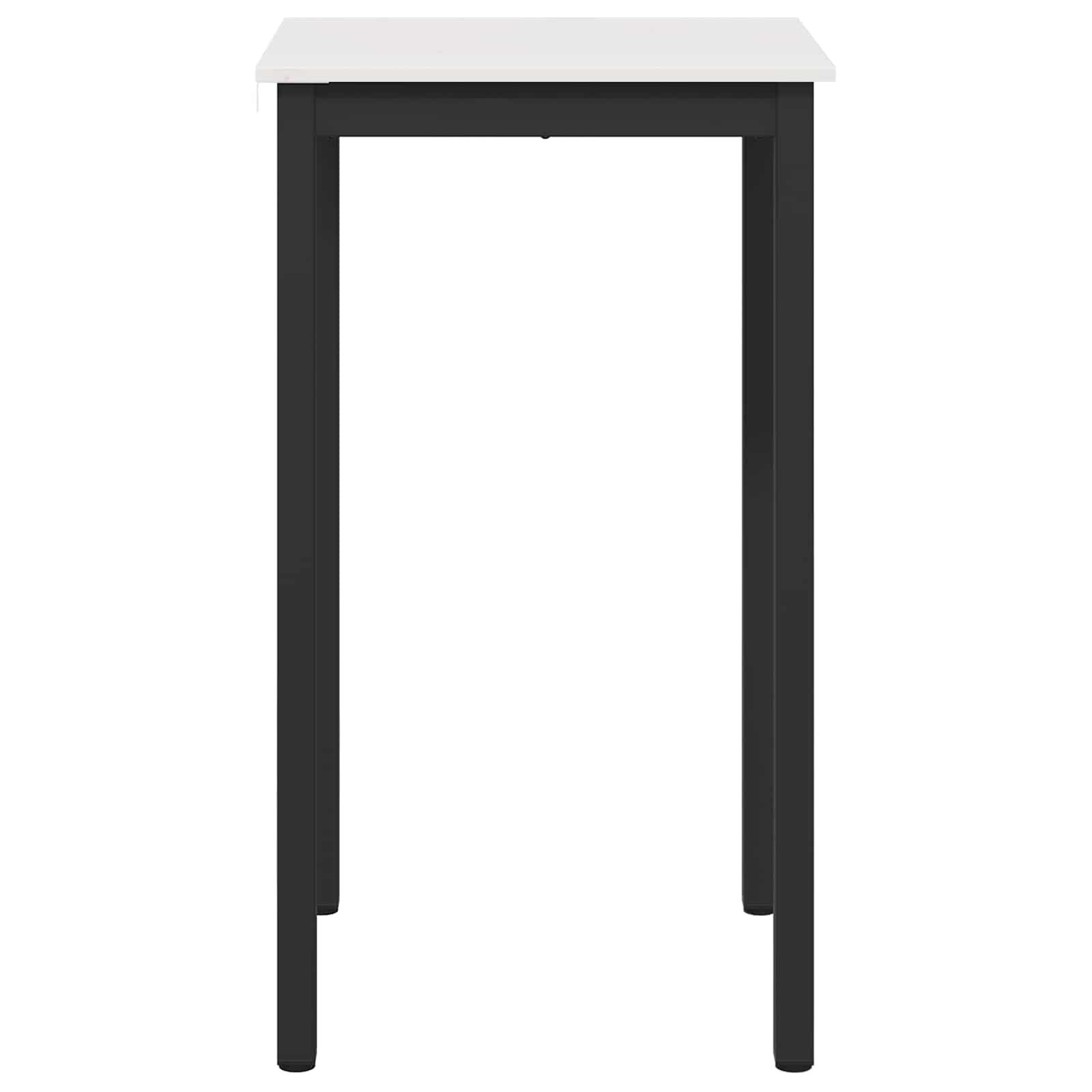 Stol za bar Bijelo 60 x 60 x 105 cm Čvrsto borovo drvo