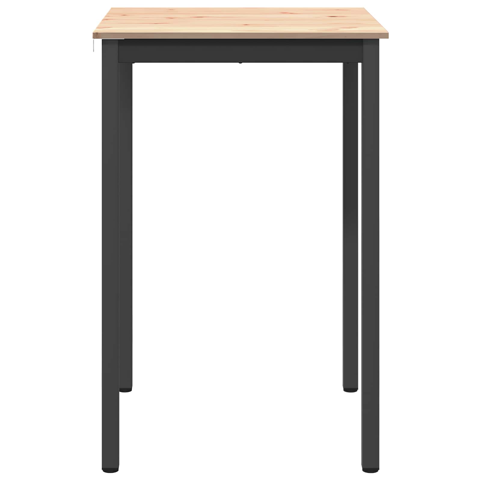 Stol za bar Prirodna 70 x 70 x 105 cm Čvrsto borovo drvo