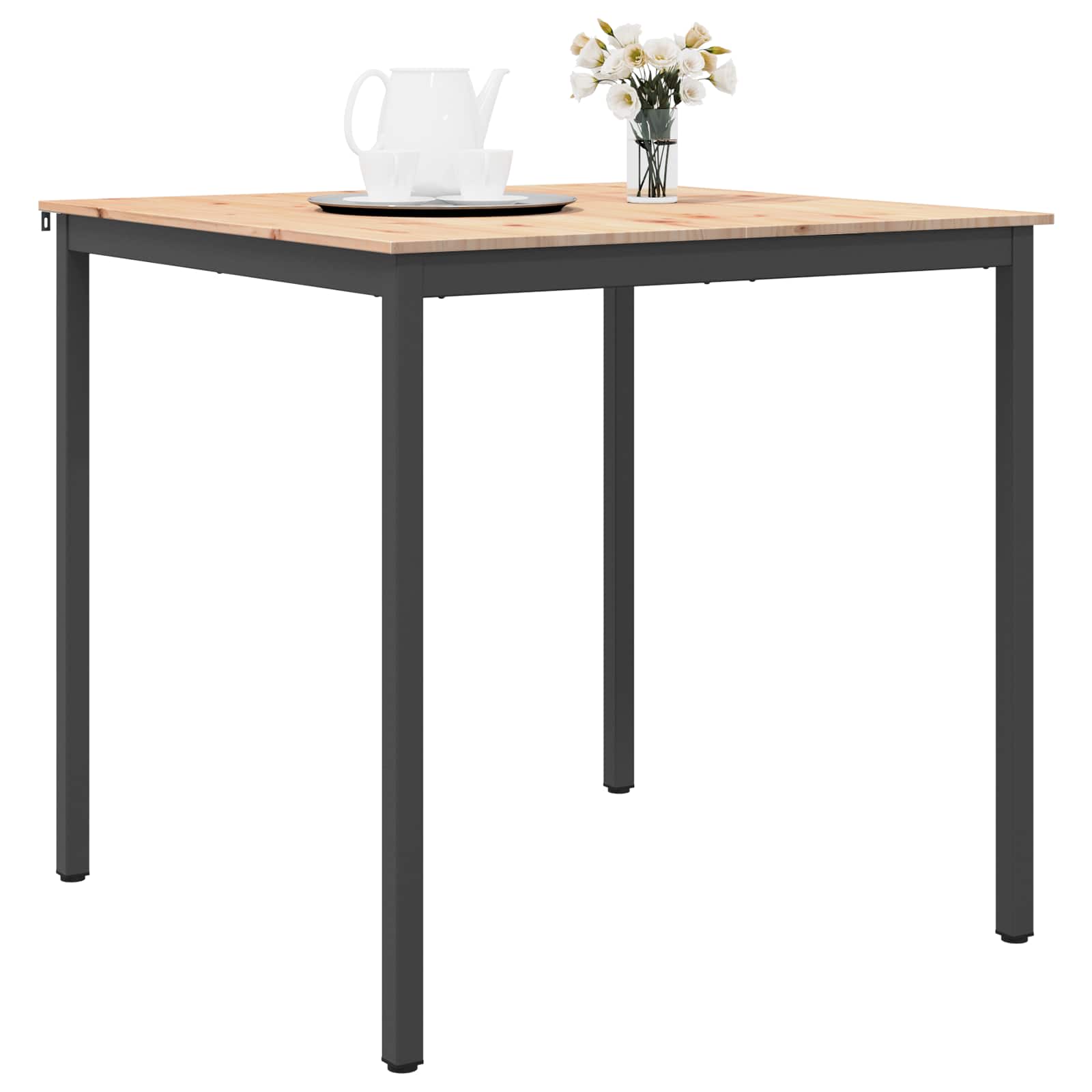 Stol za bar Prirodna 110 x 110 x 105 cm Čvrsto borovo drvo