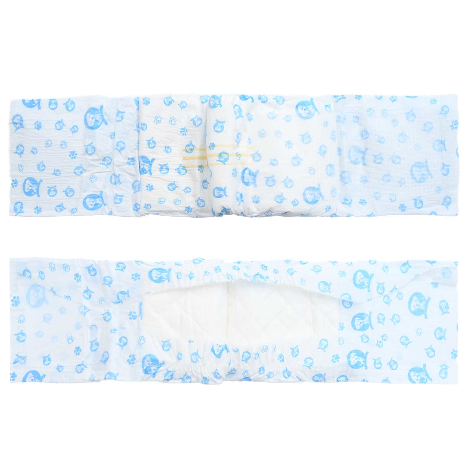 Jednokratna pelena za muške pse 30 pcs Bijeli XS