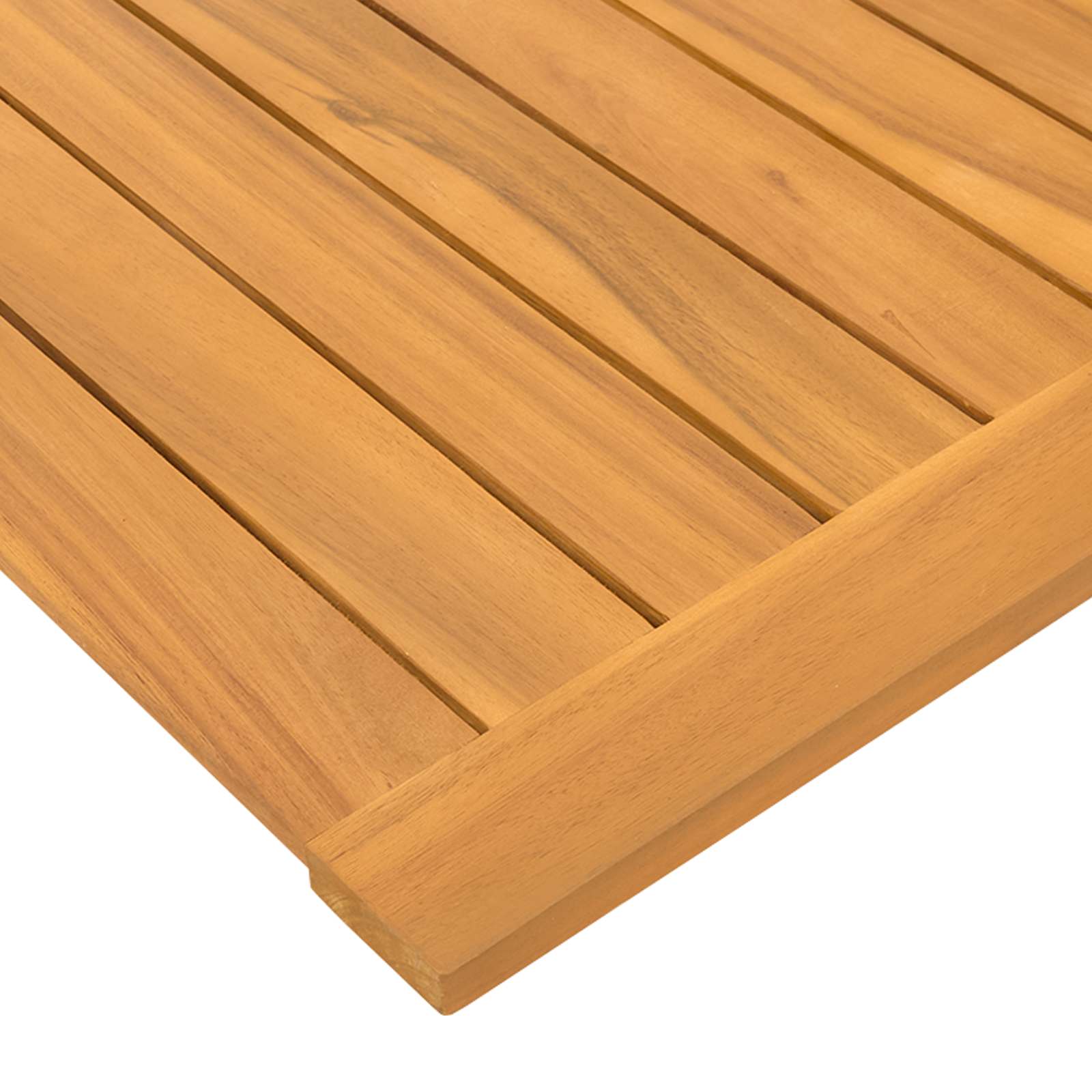 Prostirka za kupanje Jednobojno Smeđa 50 x 50 cm boja drva