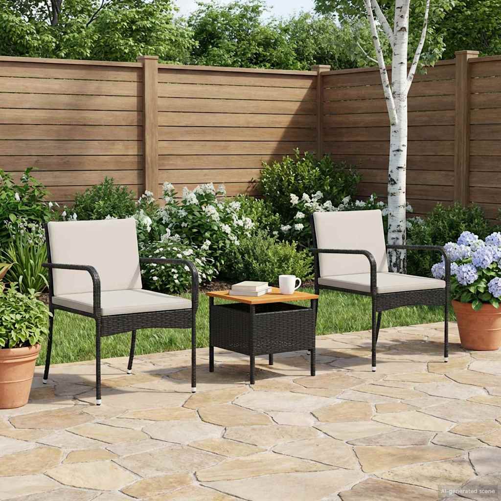 Vrtni set s jastukom čelik