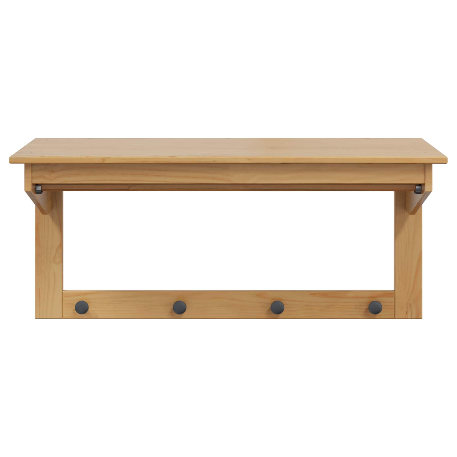 Vješalica za kapute HILL Medeno smeđa 90 x 35 x 41.5 cm