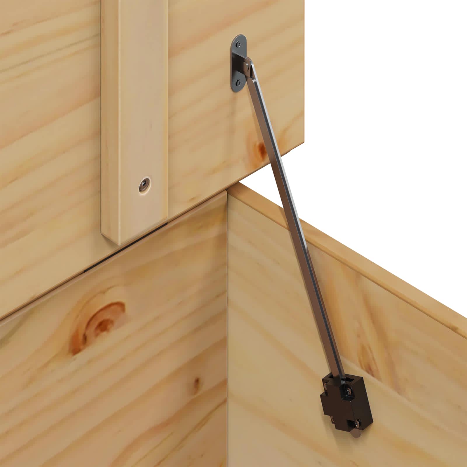 Kava Stol s ladicama HILL Medeno smeđa 79.5 x 79.5 x 49 cm