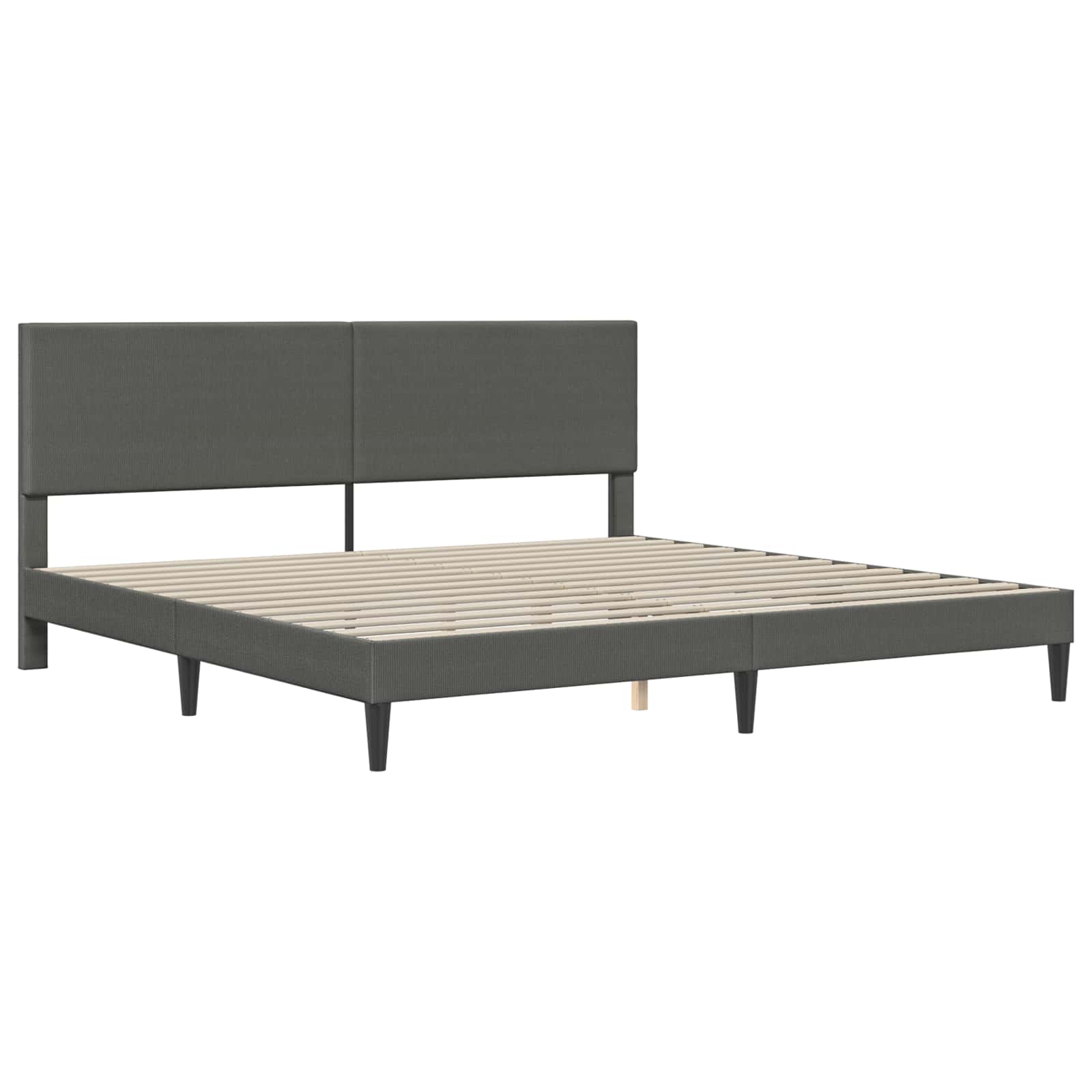 Krevetna konstrukcija Tamnosiva 180 x 200 cm Kordura tekstil