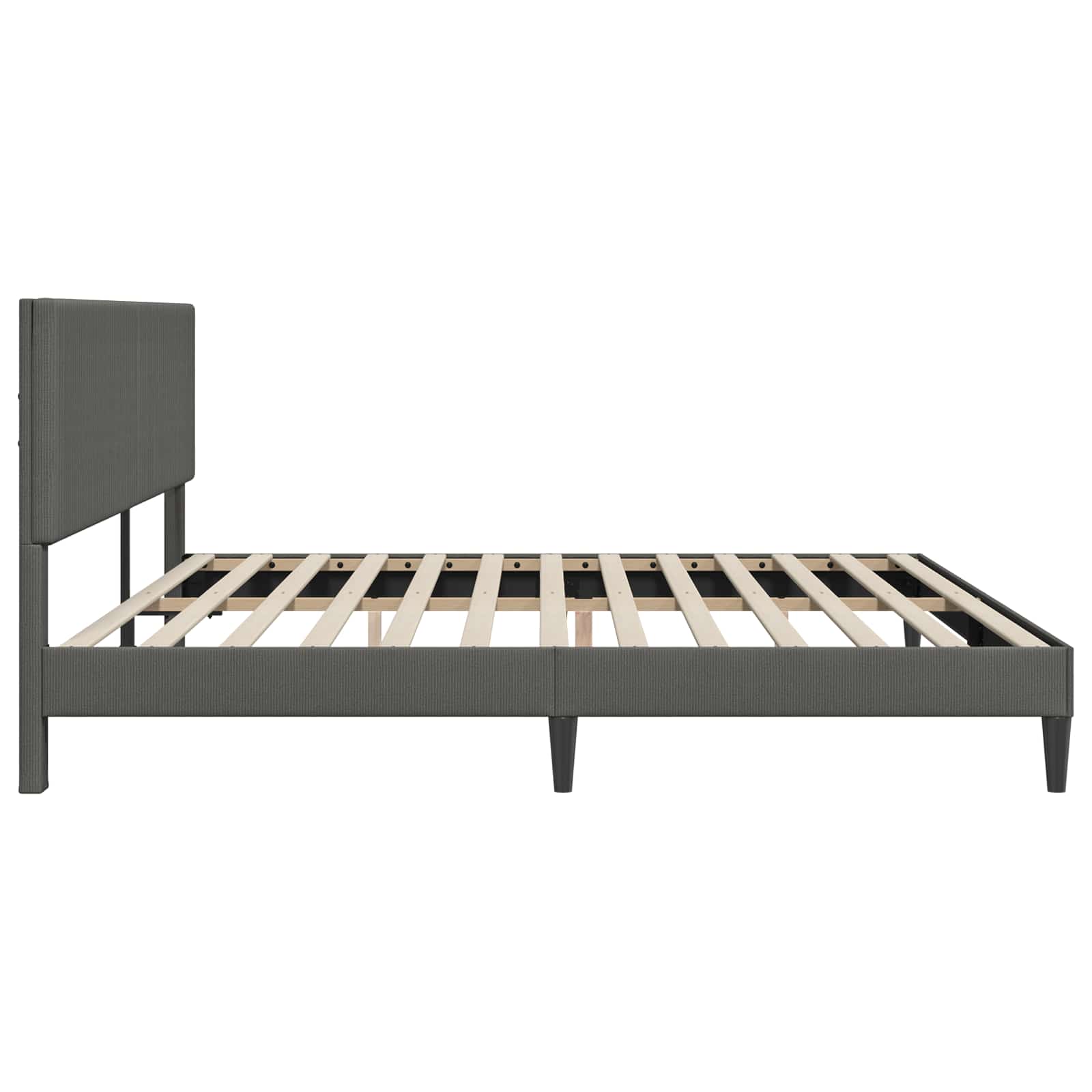 Krevetna konstrukcija Tamnosiva 180 x 200 cm Kordura tekstil