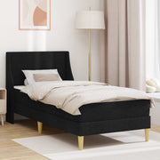 Okvir kreveta s madracem Crna 90 x 200 cm Poliester