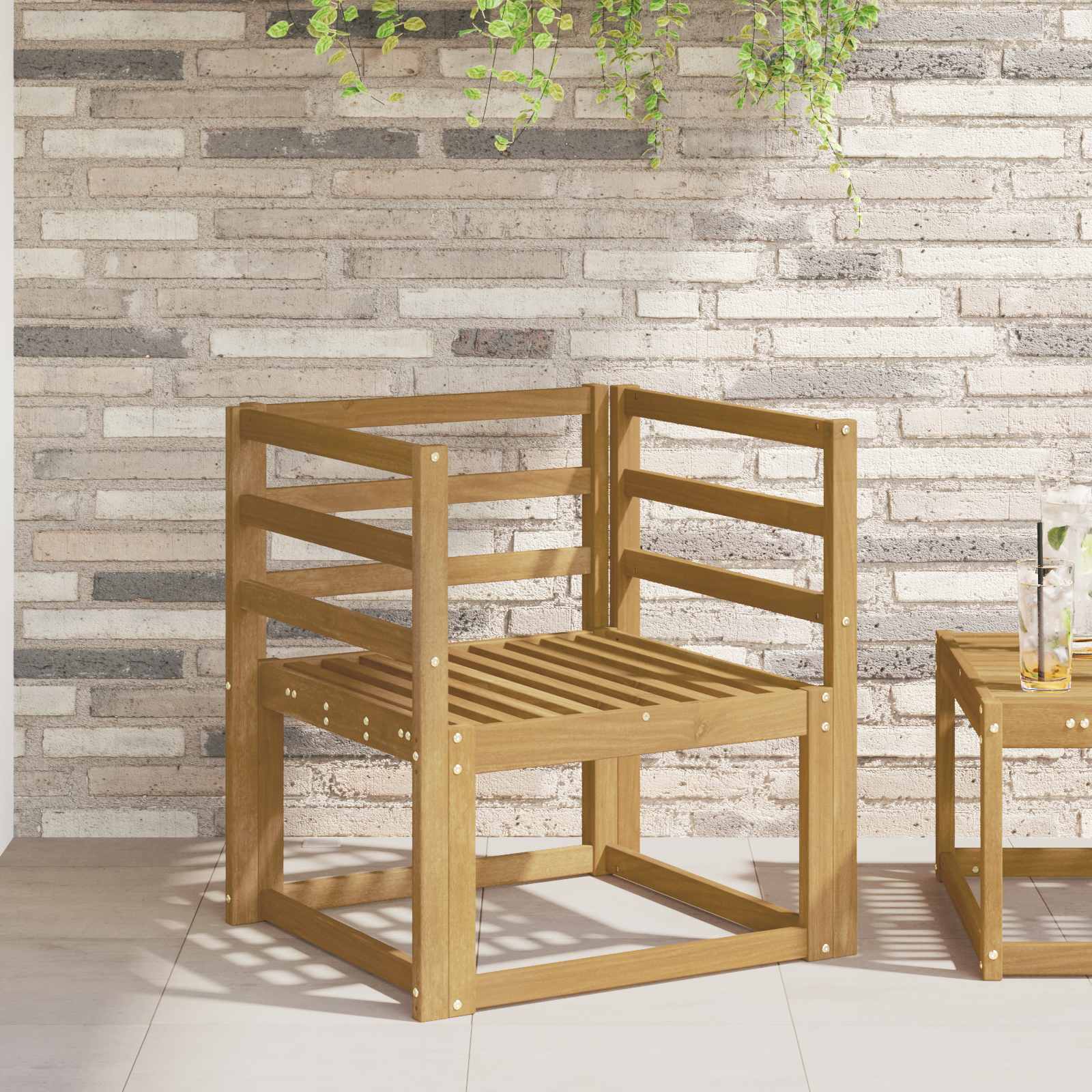 Modul naslona za ruke 2 pcs Bijela 59 x 4 x 73 cm