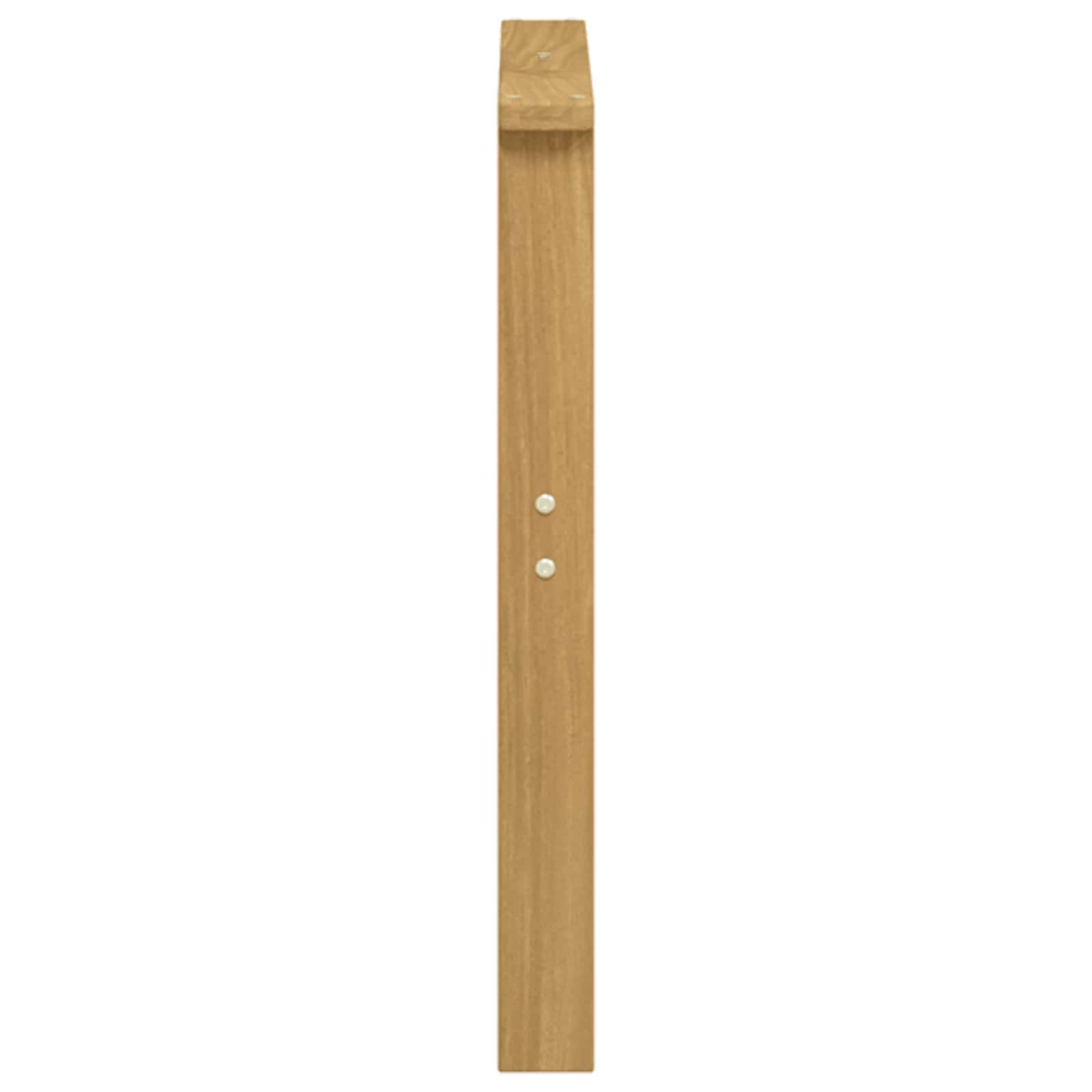Modul naslona za ruke 2 pcs Bijela 60 x 6 x 61 cm