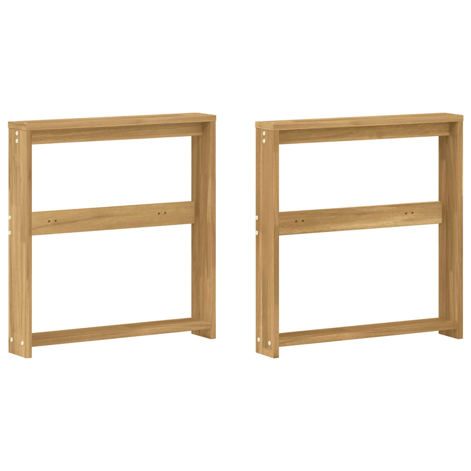 Modul naslona za ruke 2 pcs Bijela 58,5 x 10 x 61 cm