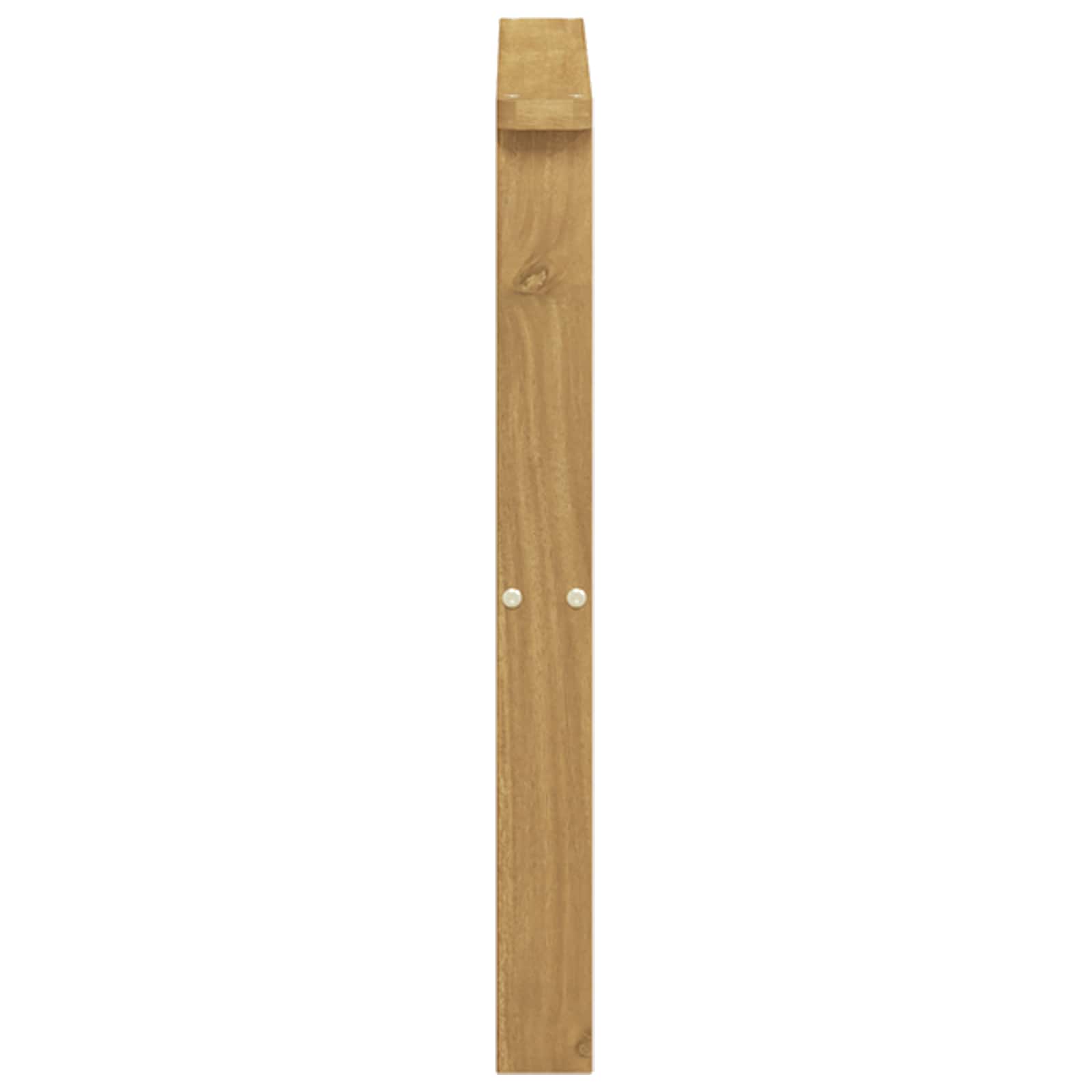 Modul naslona za ruke 2 pcs Bijela 60 x 6 x 61 cm