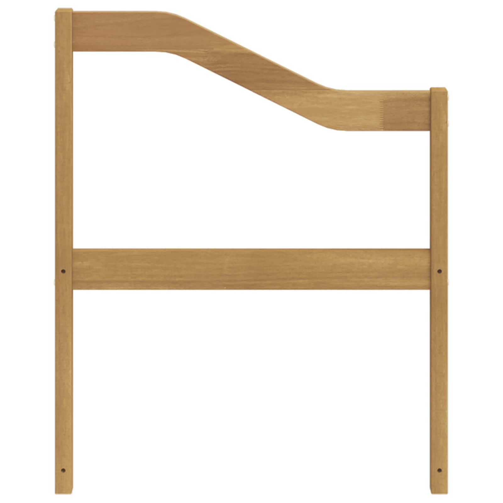 Modul naslona za ruke 2 pcs Bijela 59 x 4 x 73 cm