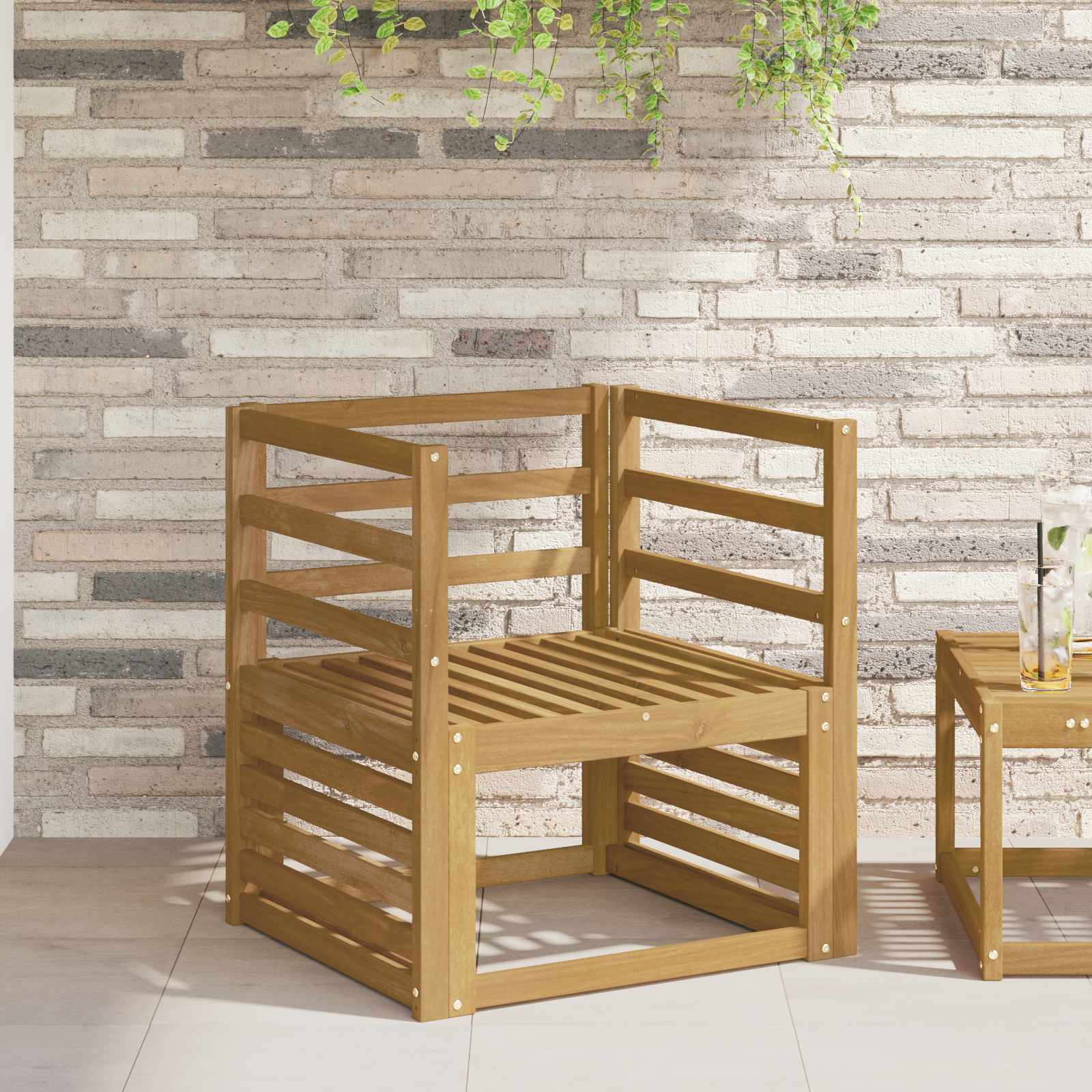 Modul naslona za ruke 2 pcs Bijela 59 x 4 x 73 cm