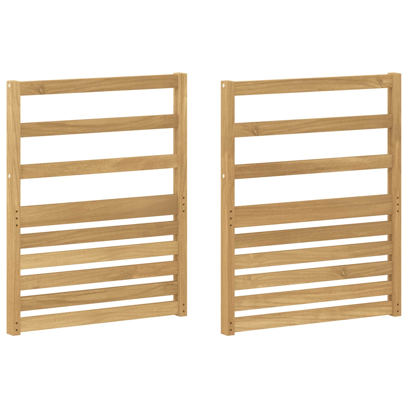 Modul naslona za ruke 2 pcs Bijela 59 x 4 x 73 cm