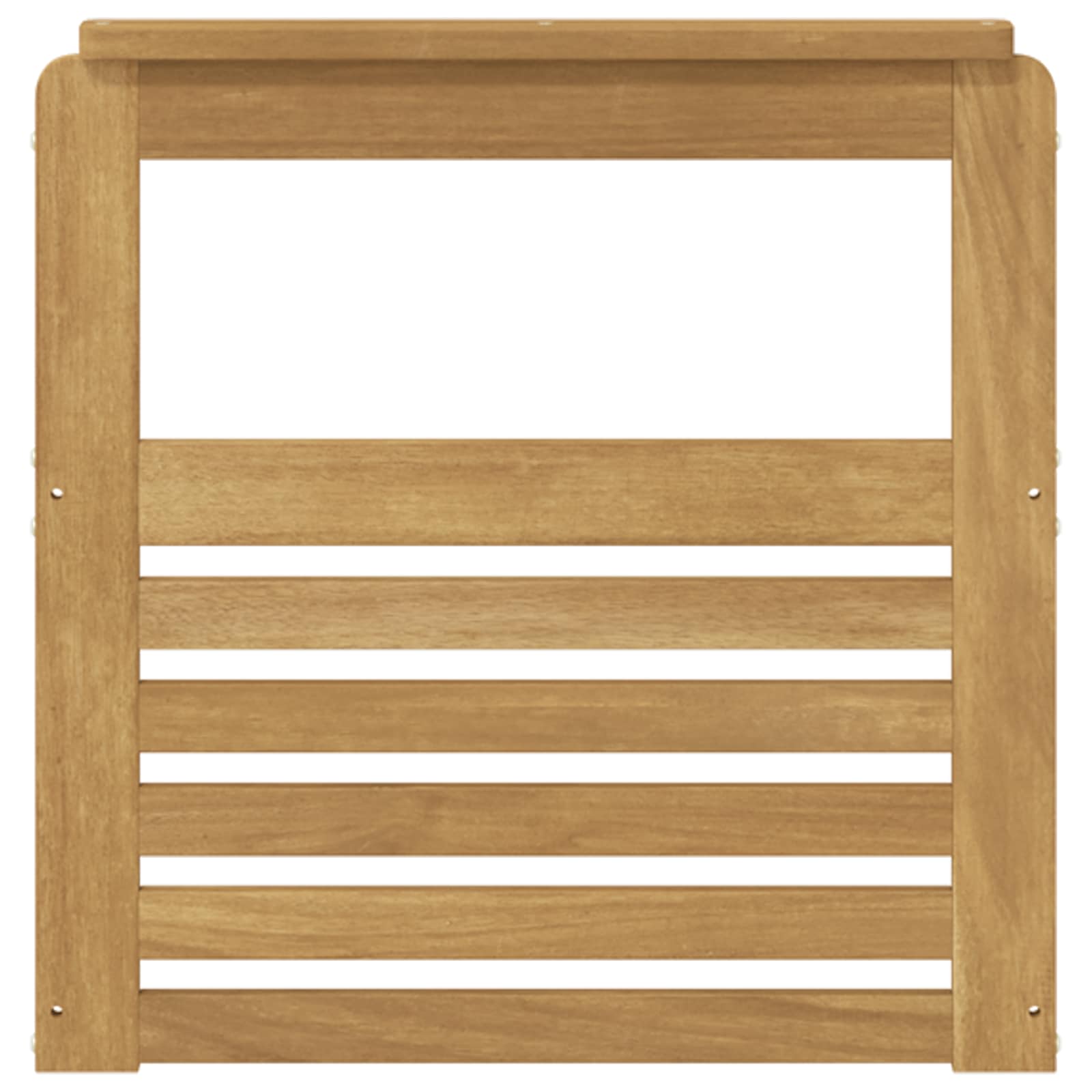 Modul naslona za ruke 2 pcs Bijela 59 x 6 x 61 cm