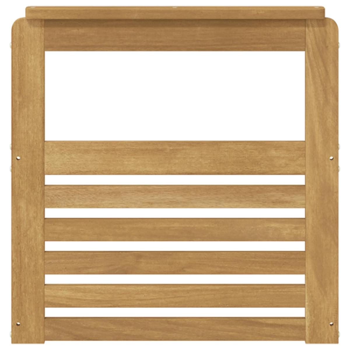Modul naslona za ruke 2 kom. Bijela 59 x 6 x 61 cm