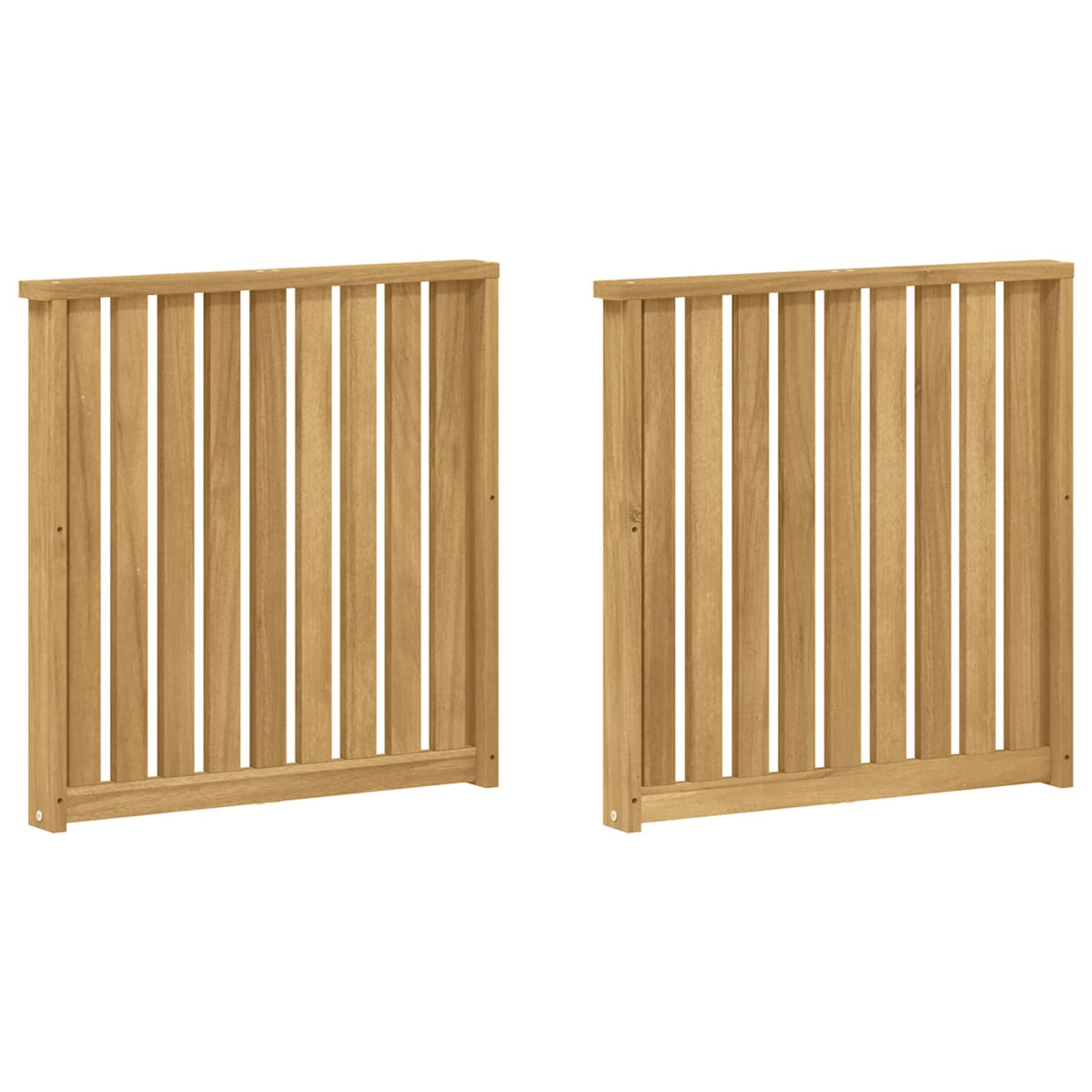 Modul naslona za ruke 2 kom. Bijela 60 x 6 x 61 cm