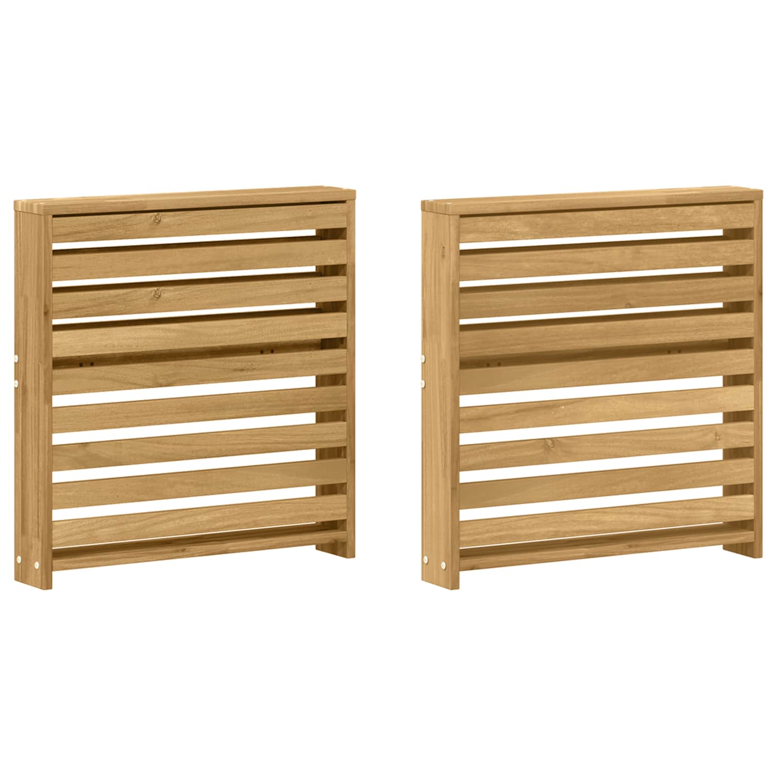 Modul naslona za ruke 2 pcs Bijela 58,5 x 10 x 61 cm