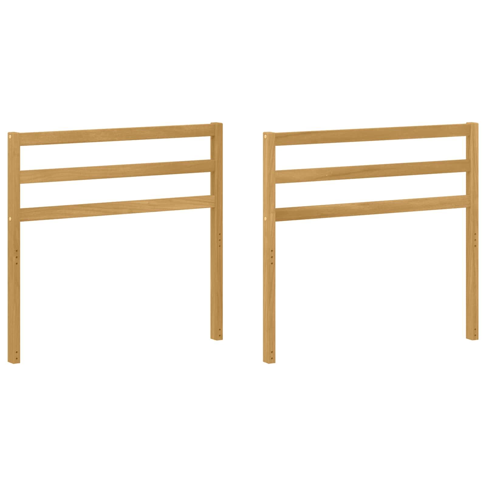 Modul naslona za ruke 2 pcs Bijela 79 x 4 x 73 cm