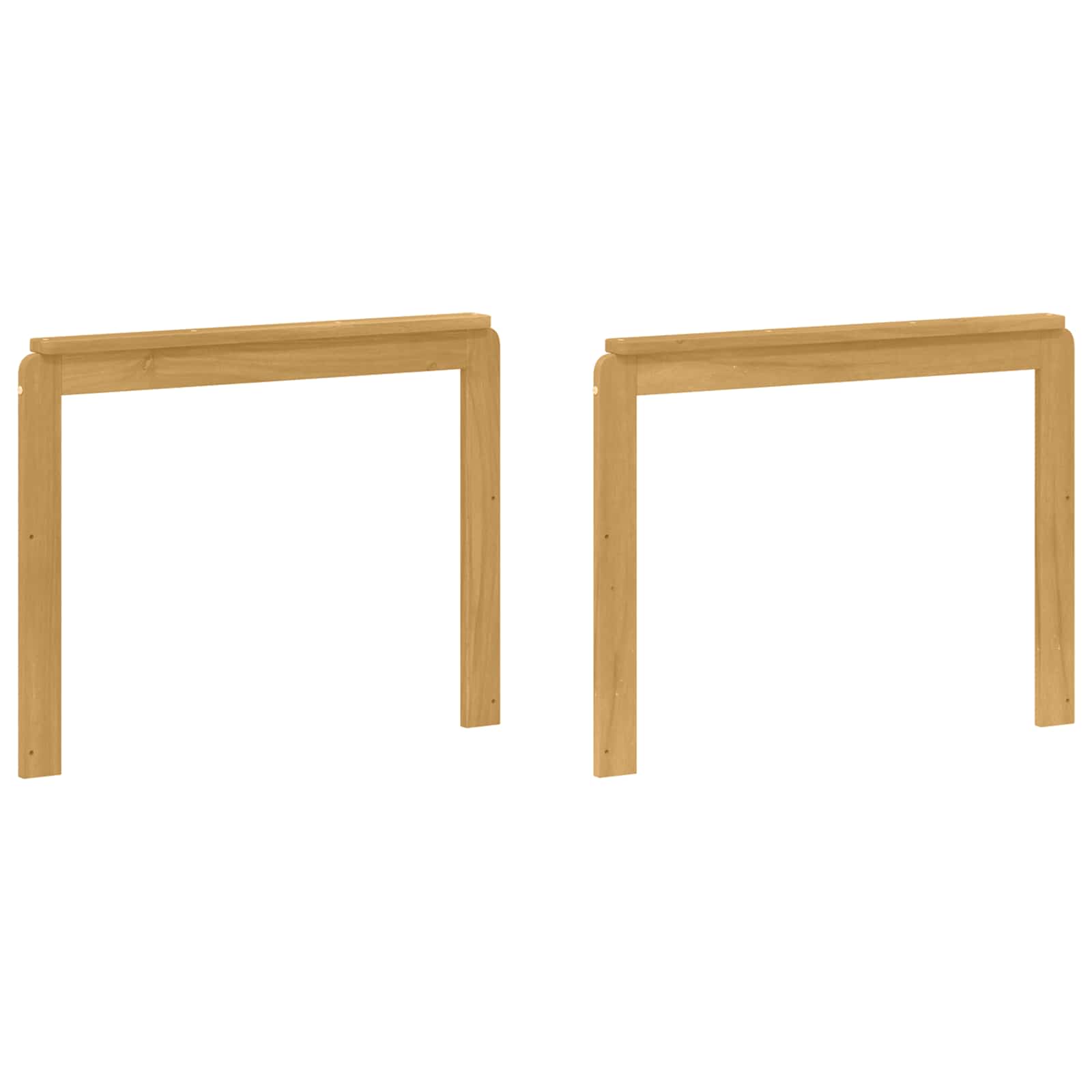 Modul naslona za ruke 2 pcs Bijela 79 x 6 x 61 cm
