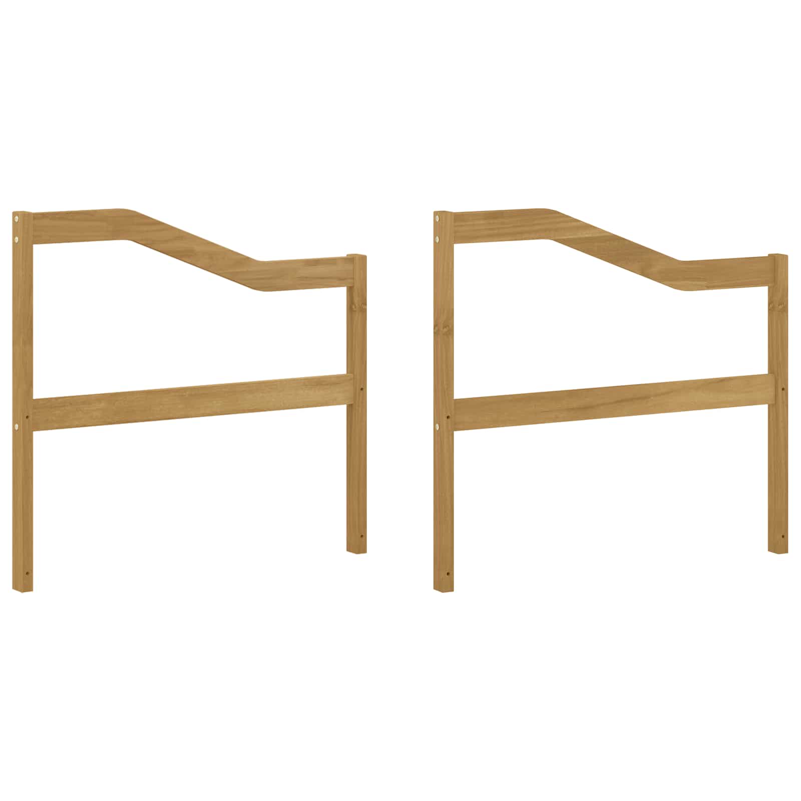 Modul naslona za ruke 2 pcs Bijela 79 x 4 x 73 cm