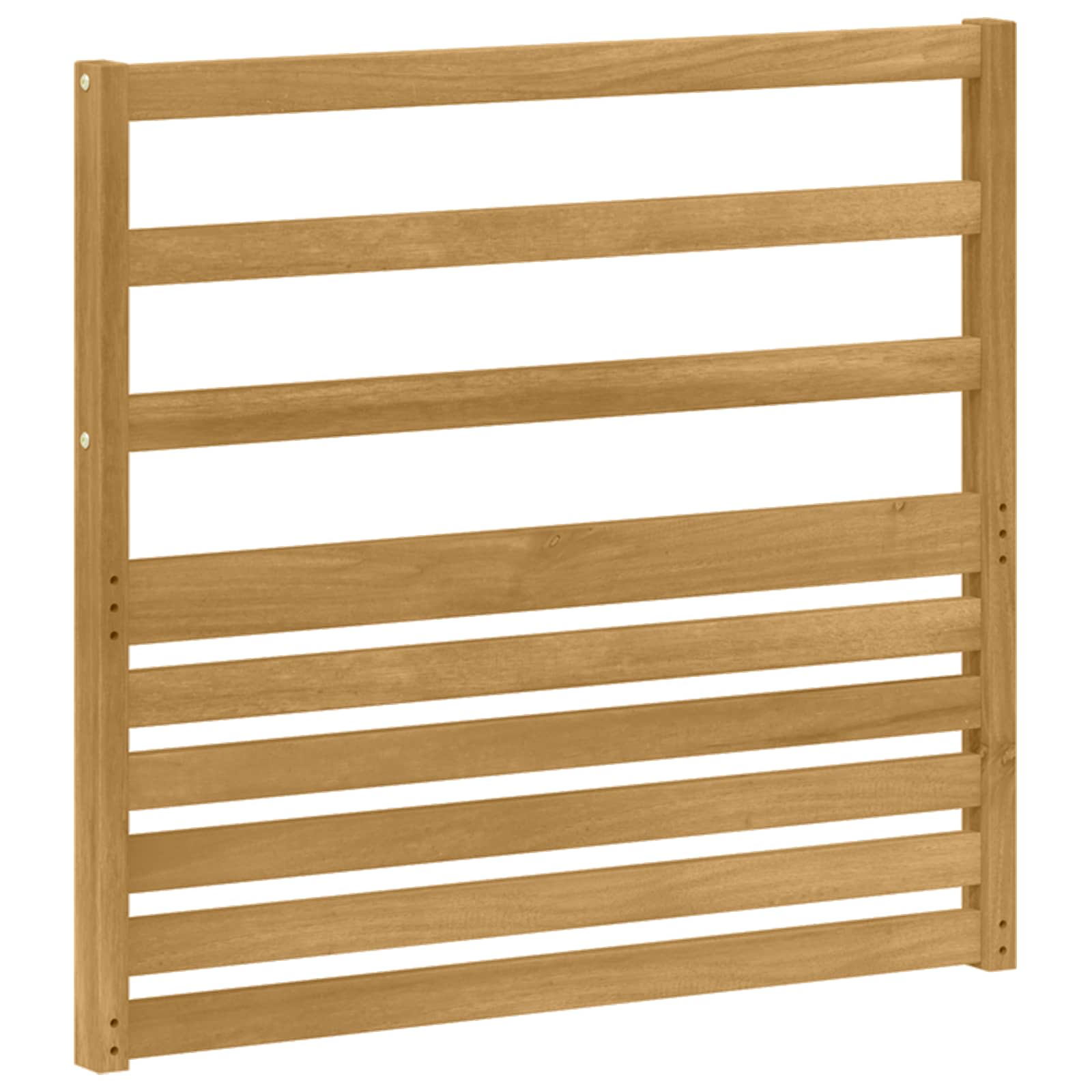 Modul naslona 2 pcs Bijela 79 x 4 x 73 cm Čvrsto drvo akacije