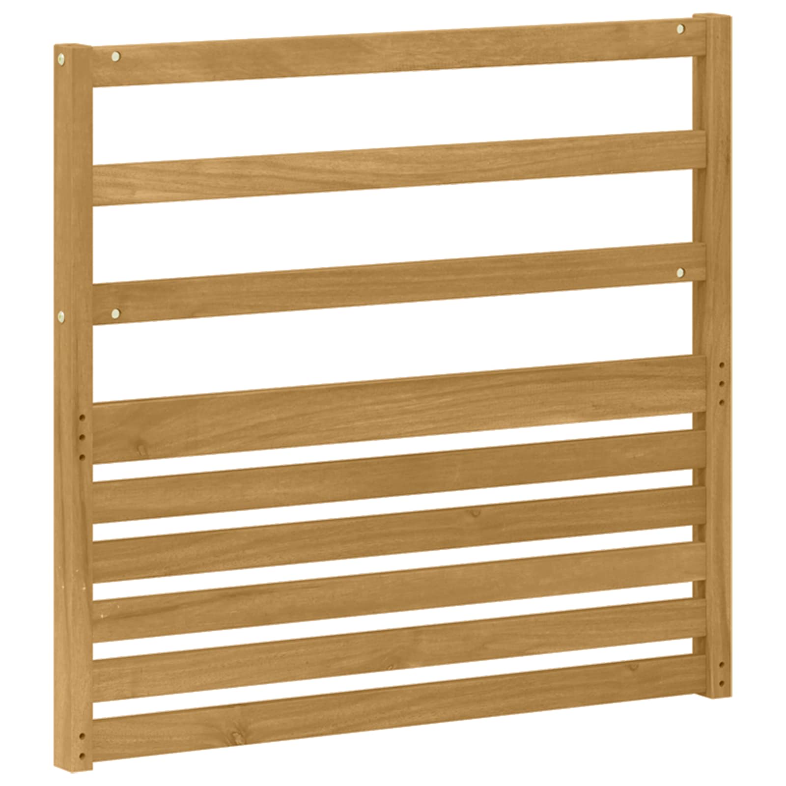 Modul naslona 2 pcs Bijela 79 x 4 x 73 cm Čvrsto drvo akacije