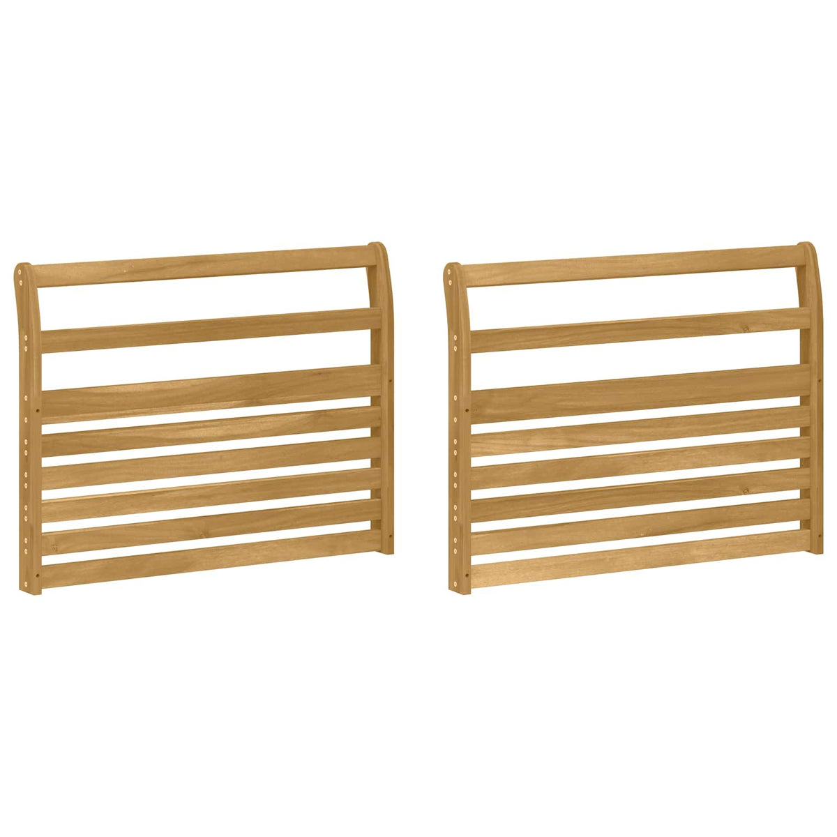 Modul naslona za ruke 2 kom. Bijela 78,5 x 8,5 x 60 cm