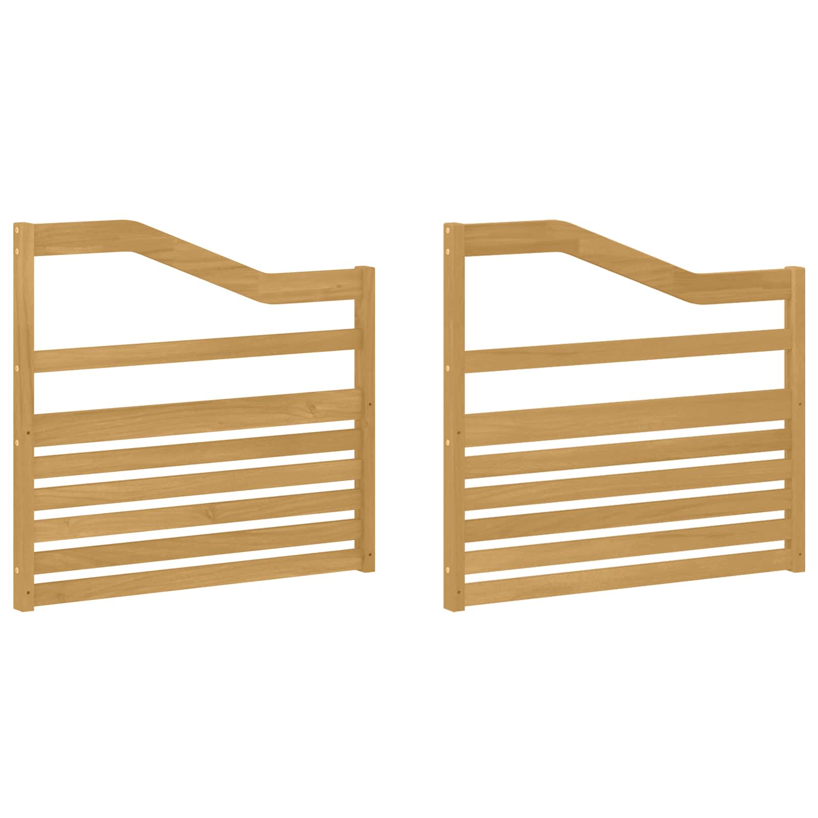 Modul naslona za ruke 2 pcs Bijela 79 x 4 x 73 cm