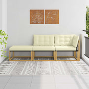 Sekcionalna sofa s jastukom Bijela 241,5 x 83 x 73 cm