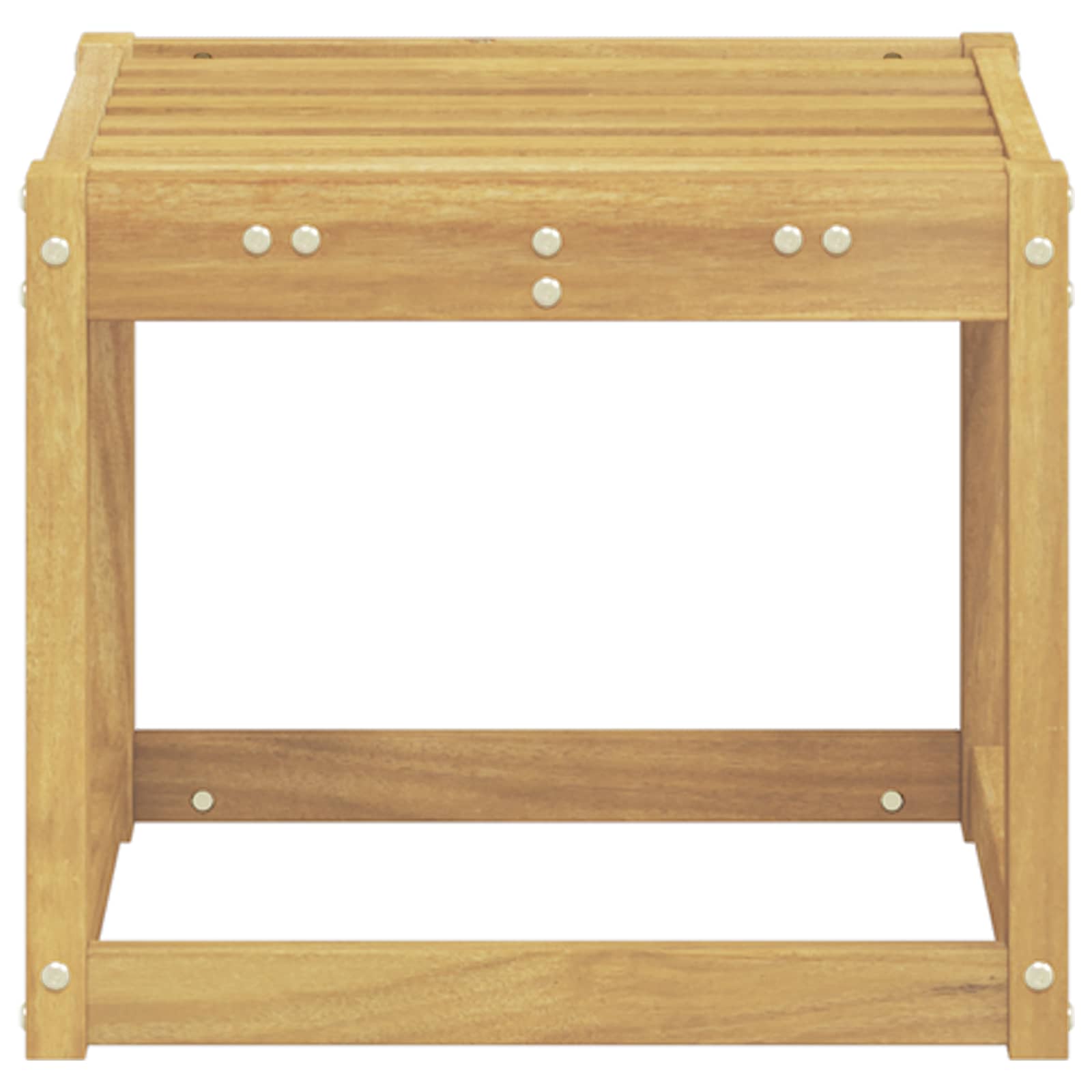 Vanjska stolica klupa Bijela 43 x 43 x 37 cm