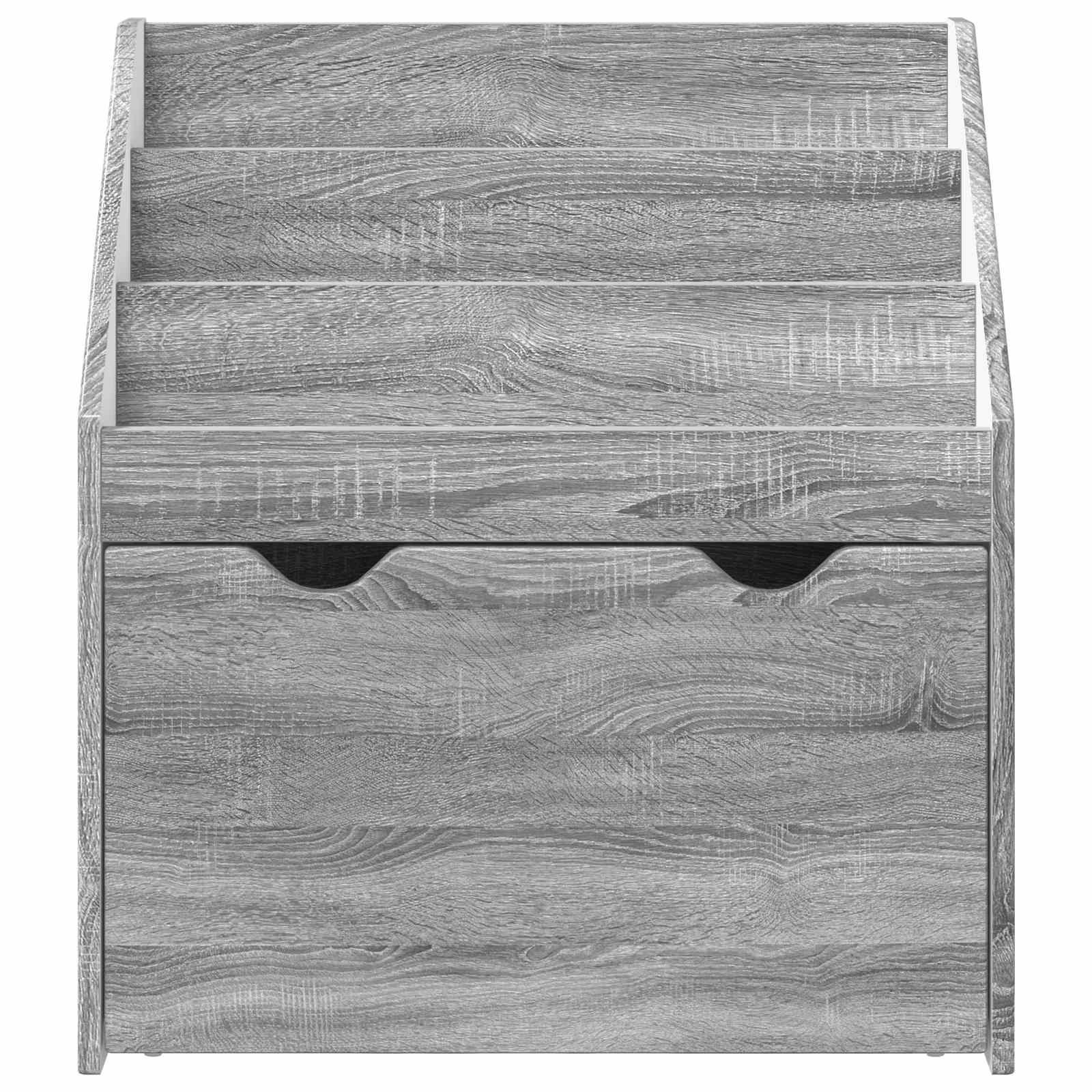 Polica za knjige za djecu Siva Sonoma 60 x 29,5 x 69 cm